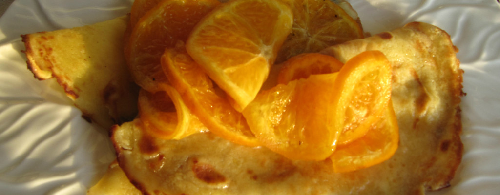 Tantalizing Tangerine Crepes