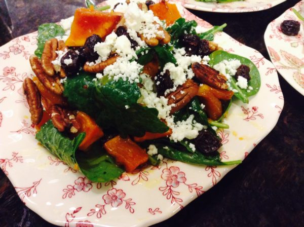 Recipe for WARM GOAT CHEESE SALAD made by Sisters of the Community of Jesus on Cape Cod.