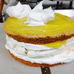 Lemon Angel Food Meringue Torte from the Monastery Kitchen at the Community of Jesus on Cape Cod