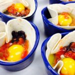 A Guest Retreat breakfast of Huevos Rancheros recipe made by Sisters of the Community of Jesus