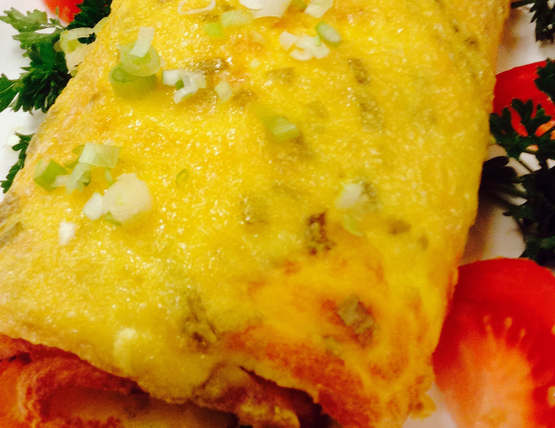 Swiss Omelet Roll With Mustard Sauce | Recipes From A Monastery Kitchen