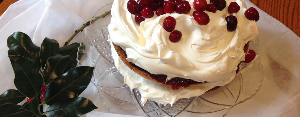 Holiday Cape Cod Cranberry Torte Recipe made by Sisters of the Community of Jesus