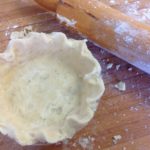 Pie Crust for VEGETARIAN SPINACH AND MUSHROOM QUICHE made by Sisters of the Community of Jesus on Cape Cod