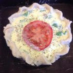 Recipe of Spinach and Mushroom Quiche made by Sisters of the Community of Jesus on Cape Cod